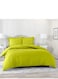 Queen Size Green Soft Wrinkle Free Microfiber Duvet Cover set Bedding 1 Pcs Duvet Cover 228X228cm with 2 Pillow Sham Covers 50X66cm