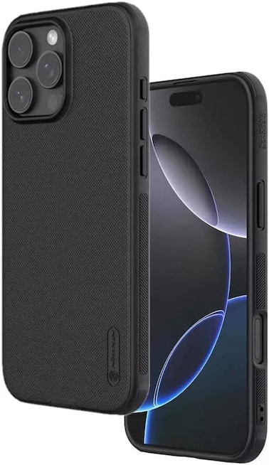 Iphone 16 Pro Max Case Cover,Super Frosted Shield Pro Matte All-Round Protection Anti-scratch Slim Luxury Hard Back (PC+TPU) Cover Raised Bezel Camera Protect Cover for Iphone 16 Pro Max Black