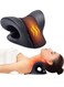 Baby COOLBABY Neck Stretcher. Cervical Traction Device. Neck Hunchback Corrector With Graphene Heating. Relaxation. For Neck Pain Relief And Muscle Relaxation (Black)