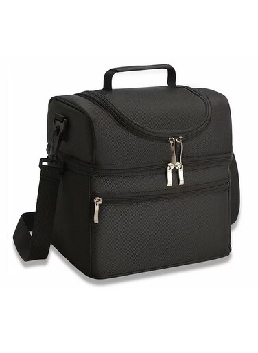 Lunch Box Insulated Lunch Bag Large Cooler Tote Bag for Adult,Men,Women, Double Deck Cooler for Office/Picnic
