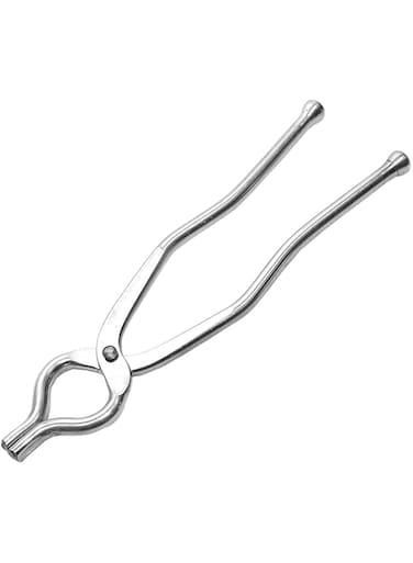 Garden Of Arts Stainless Steel Sansi/pakkad/Sandasi/pincer/chimta/Tongs/Utensil Holder with Handle Smart Kitchen Tool