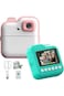 1080P kids camera with instant print, dual lens, 2.4" screen, 32GB card, perfect gift for kids!