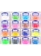 Really Useful Box Organiser, 16 x 0.14 Litre Storage Boxes in a Clear Plastic Organiser and Clear Boxes