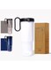 Insulated Water Bottle Explorer - Leakproof Stainless Steel, Outdoor Travel 900ml , White