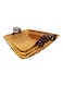 Set of 3 Multifunctional Rattan Tray