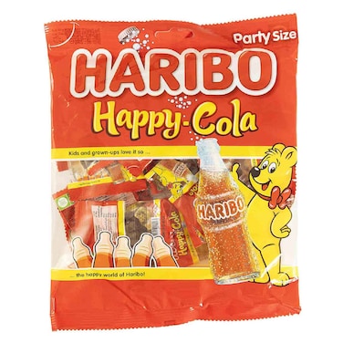 Haribo Mini Happy Cola Maxi Candy Bag, 200g