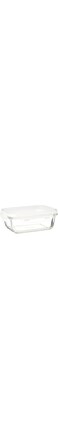 LocknLock Clear Rectangular Container Transparent, 430ml, LLG424