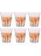 RCR Set Of 6 Fluente Cups, Clear