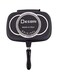 Double Grill Pan Black/Silver 36cm