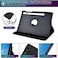 Muzz Tab S9 case 360&deg; Rotating Case for Samsung Galaxy Tab S9, Multi-Angle Swiveling Slim Cover, Auto Wake/Sleep, PU Leather Hard Back, Shockproof (Black)
