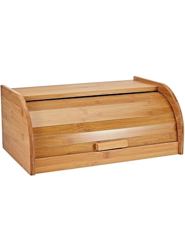 Harmony 2724623295688 Wood Bread Box 42 X 26 18 Cm, Brown
