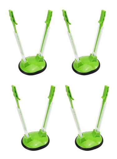 Baggy Rack Stands, Sandwich Bag Racks Holder, Food Storage Bags Clip, For Food Prep Bag/plastic Freezer Bag/Ziploc Bag Hands Free Bag Holder Stand 4pcs