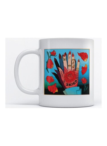 Mug Aries for Coffee and Tea White