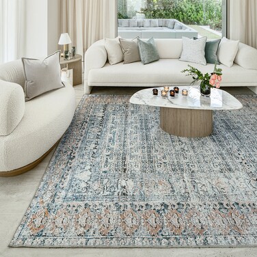 Vince Lake 290 x 230 cm Carpet Knot Home Designer Rug for Bedroom Living Dining Room Office Soft Non-slip Area Textile Decor