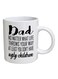 Your Wall Funny Dad Quote Coffee Mug White/Black