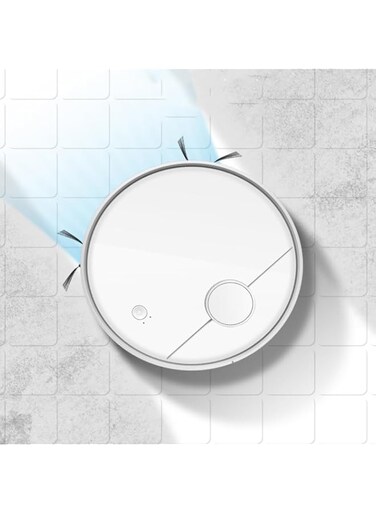 Azonee Sweeping Robot Vacuum Cleaner, , 3-in-1 Smart Robot Vacuum with Smart Chip Obstacle Avoidance Sensing, Slim Design, Low Noise, for Carpets, Hard Floors, Pet Hair