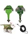 Rabbit Harness Leash Set, Halloween Rabbit Costume Adjustable Small Animal Dinosaur Leash Harness for Rabbits (Large）