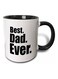 Best Dad Ever Printed Coffee Mug White/Black