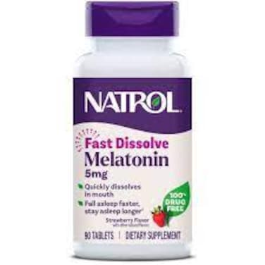 NATROL FAST DISSOLVE MELATONIN 5MG