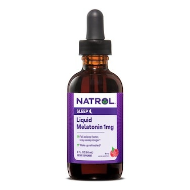 NATROL LIQUID MELATONIN 1MG 60ML
