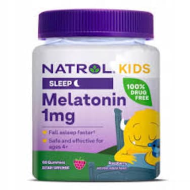 NATROL KIDS SLEEP MELATONIN 1MG 60GUMMIES