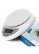 GulfDealz Electric Kitchen Weighing Scale 5Kg capacity - White