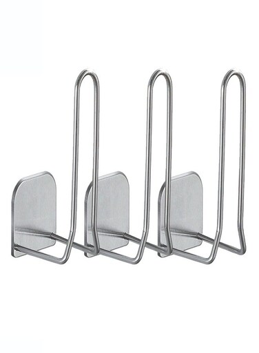 3pcs Stainless Steel Wall Storage Hook