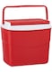 Keep Cold Plastic Picnic Cooler Icebox Lunchbox Red 30.0Liters