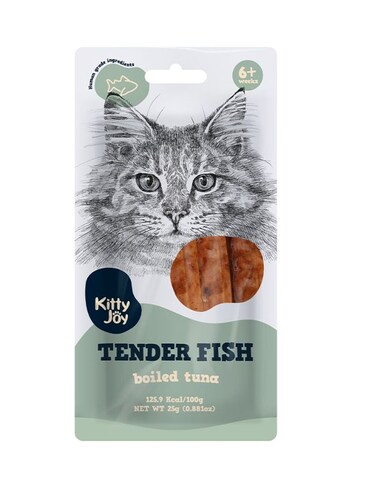 Kitty Joy Tender Fish Boiled Tuna Cat Treats 25g
