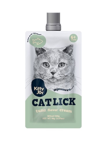 Kitty Joy Cat Lick Tuna Flavor Cream Cat Treats 90g