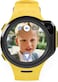 Elari Kids Watch 4G with GPS Call Function GPS Tracker Waterproof Two-Way Audio Video Calls SOS Anti-Lost Alarm Camera MP3 KidPhone 4GR (Yellow)