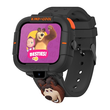 Children'S Smart Watch Elari Kidphone Masha And The Bear Black