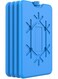 Ice Packs for Lunch Box Reusable Ultra Thin Freezer Packs Long Lasting Cool Packs for Coolers Keep Food Fresh and Cold in Lunch Boxes and breastmilk Bags