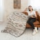 Boho Throw Blankets Knit Bed Blankets with Tassel Aztec Western Throws Cover Farmhouse Decor for All Season Sofa Couch Chair Outdoor Camping Picnic Tent Beach Car Traveling 90*150cm