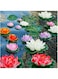FDTY Artificial Lily Pads for Pond, 11in &amp; 6in Artificial Flowers Floating Foam Lotus Flower with Fake Lily Pads, for Pool Garden Koi Fish Pond Aquarium Pool Wedding Decor, 14PCS