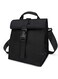 kissun Insulated Lunch Bag Rolltop Lunch Box for Women, Men, Adults and Teens   (Black)