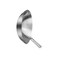 Stainless Steel Wok with Wood Grain Handle (28 Cm)