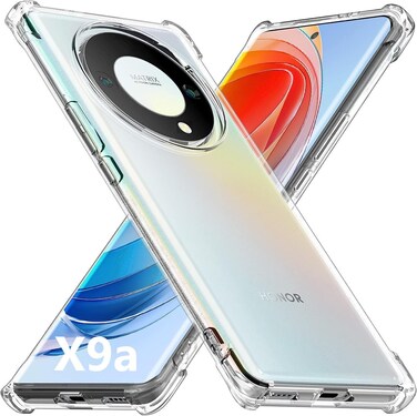 Case Compatible with Honor X9a Case Cover with Camera Protection, Protective Shock Absorption Bumper soft Transparent Case For Honor X9A 5G