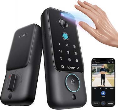 Lockin  Veno Plus Palm Vein Recognition Video Smart Lock