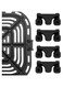 Air Fryer Rubber Bumpers, 4 Pieces Air Fryer Replacement Parts for Instant Vortex Gourmia Cosori and other Air Fryers, Air Fryer Accessories Silicone Protective Feet Tips Tabs to Prevent Basket Damage