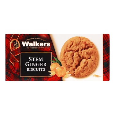 Walker's Stem Ginger Biscuit, 150g