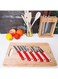 Delcasa 10Piece Set Paring Knife Set, Multi-Colour, Dc1761