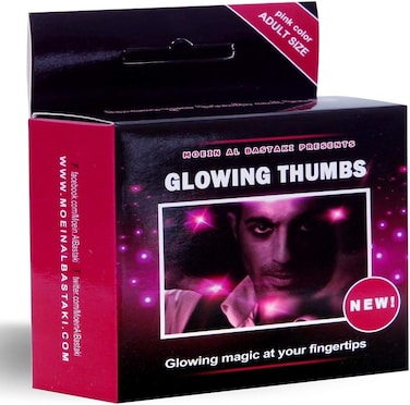 Moein Al Bastaki Glowing Thumbs Pink Adult