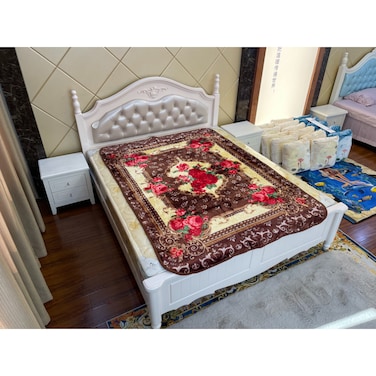 STARGOLD Embossed Blanket Single Ply Premium Blanket 160X220cm 7LBS