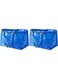 Frakta Ikea 2 Shopping Bags 37.9lBlue Tote Multi Purpose Durable Material