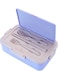 Portable Lunch Box Blue 24.8x16.8x7cm
