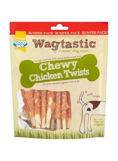 WAGTASTIC CHICKEN TWISTERS 320G