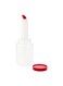 2 qt Plastic Quick Pour Storage Container Bottle - with Red Spout and Lid - Bar Storage Bottle - 4 3/4" x 4 3/4" x 13 3/4" - 1ct Box - Bar Lux