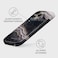 Burga Luxury Styled Fashion iPhone 16 Pro Max Case Compatible with Double Layer Silicone Protective Case Magic Night