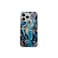 BURGA iPhone 16 Pro Case: Mystic River Blue Marble Design with MagSafe Compatibility for Stylish and Elegant Protection